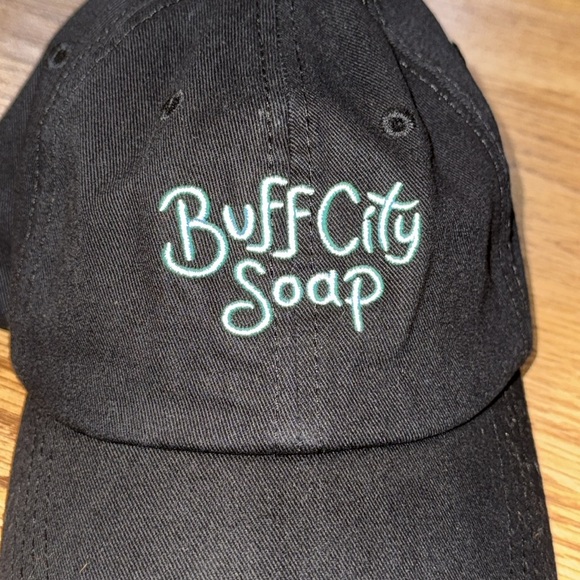 Lot of 3: Buff City Soap T-Shirt Lg/Shower Oil Island Nectar, Buff City Cap/Hat - Picture 2 of 15